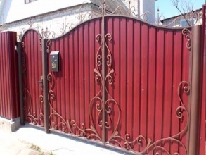 Калитка - пример 1 фото в Оболенске